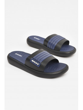 Шльопанці чоловічі чорно-синього кольору NUO-2005 210565C