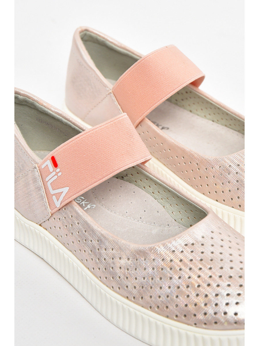 Туфлі-лофери дитячі для дівчинки рожевого кольору 9956-3 210575C