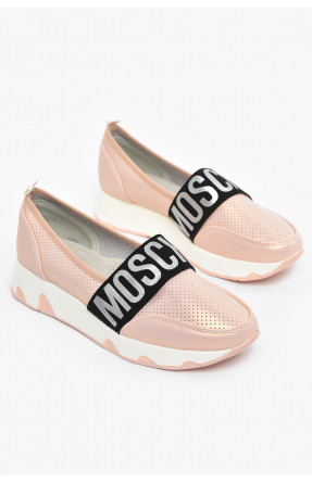 Туфлі-лофери дитячі для дівчинки пудрового кольору 208-3 210576C Туфлі-лофери дитячі для дівчинки пудрового кольору 208-3 210576C