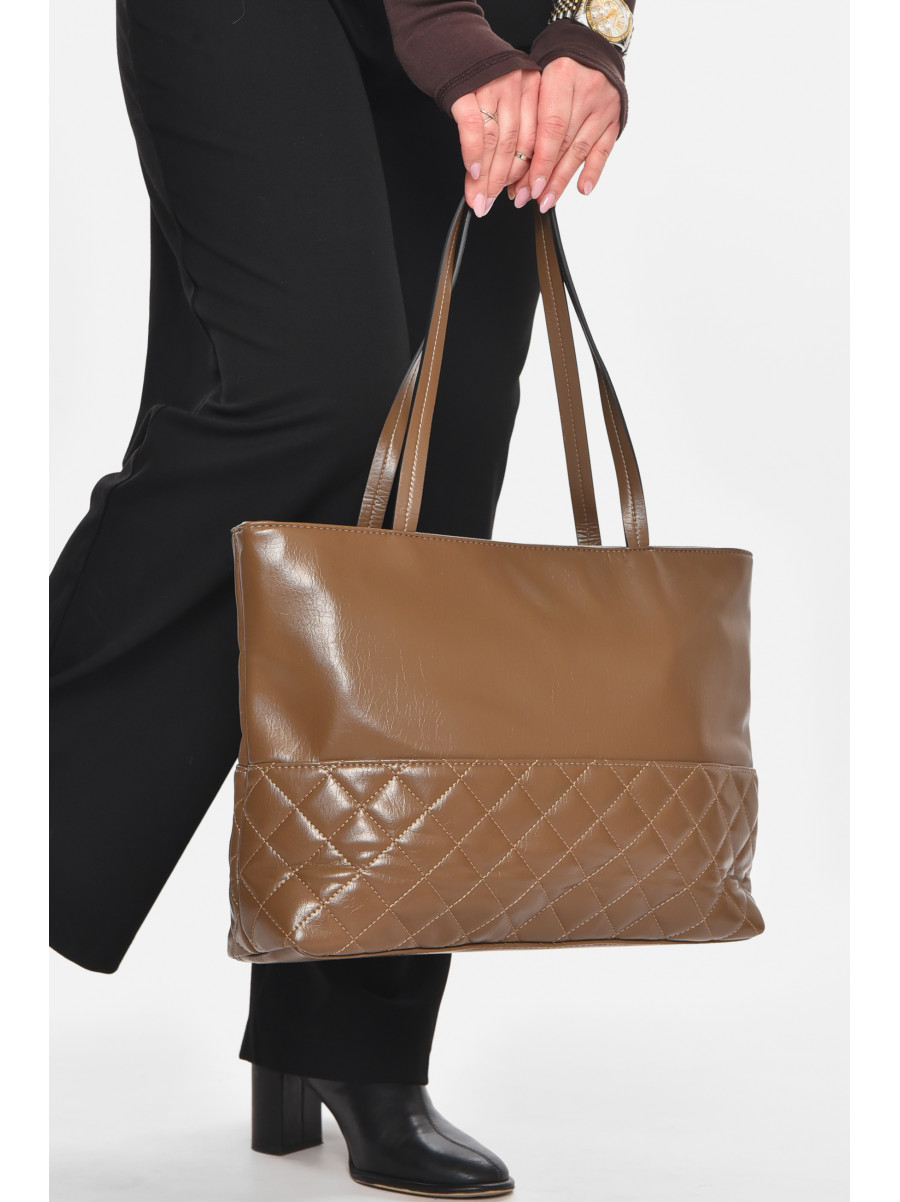 Сумка женская из экокожи цвета хаки МН-6340 210604C