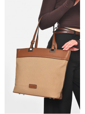 Сумка жіноча з екошкіри світло-коричневого кольору МН-39997 210608C