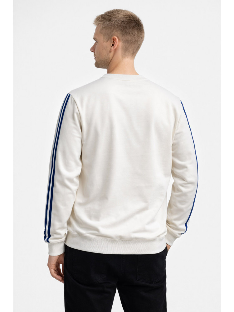 Свитшот мужской белого цвета с принтом 7719 210610C