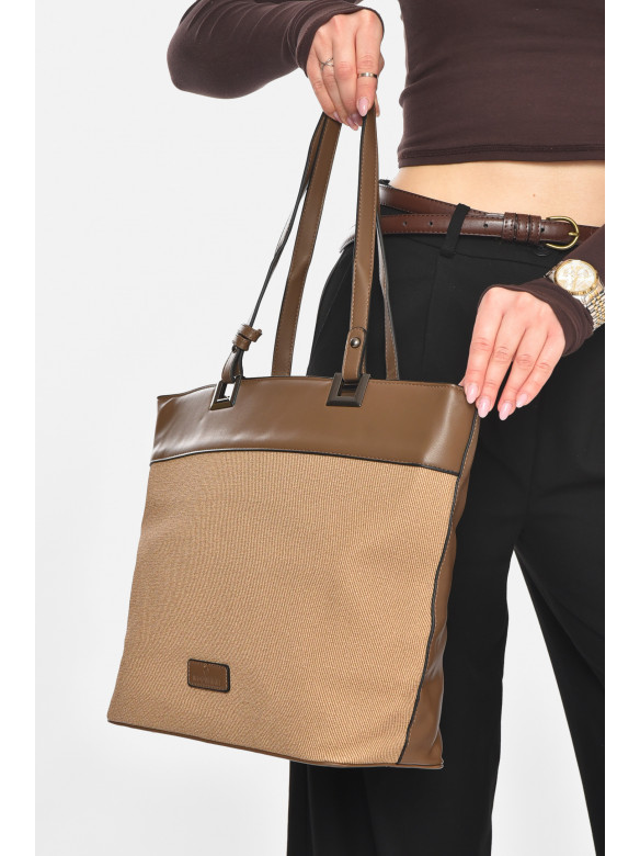 Сумка женская из экокожи цвета хаки МН-39997 210616C