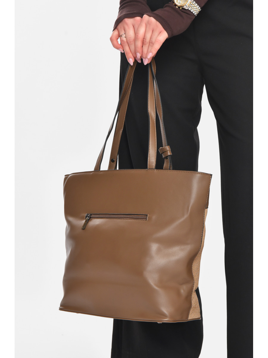 Сумка женская из экокожи цвета хаки МН-39997 210616C