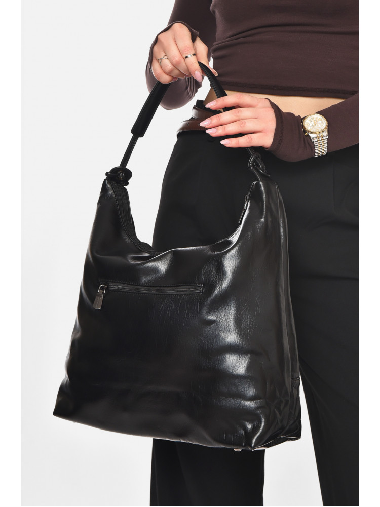 Сумка женская из экокожи черного цвета МН-39983 210623C