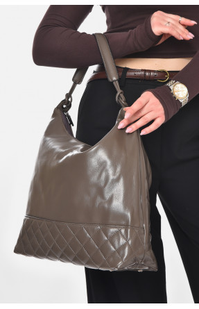 Сумка женская из экокожи серого цвета МН-39983 210625C