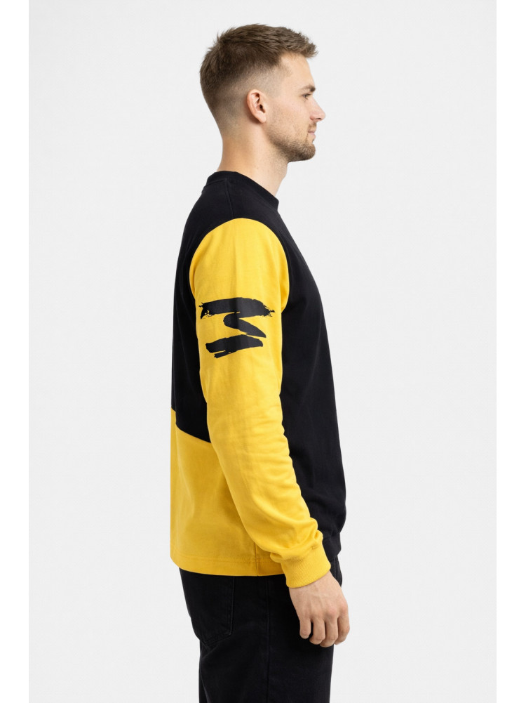 Свитшот мужской черного цвета с принтом 7713 210628C