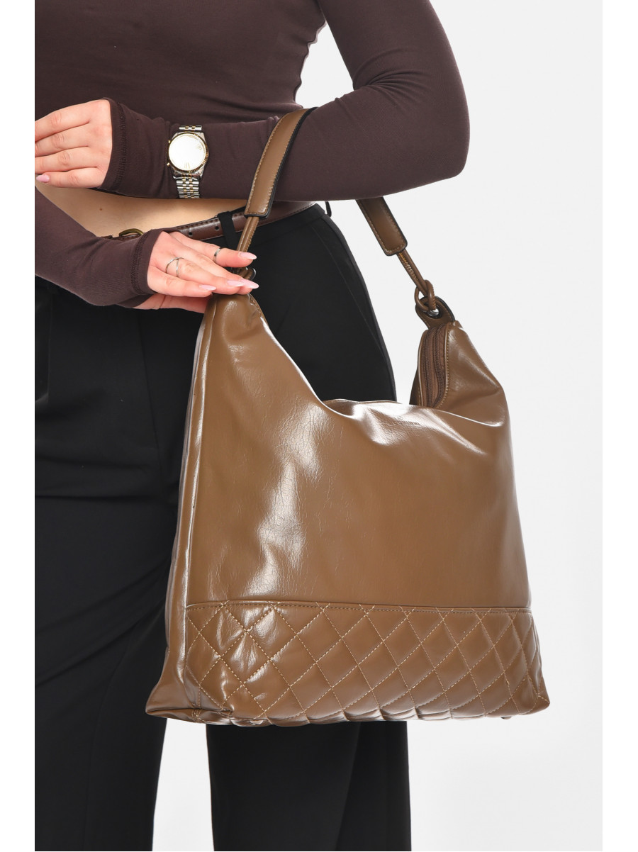 Сумка женская из экокожи цвета хаки МН-39983 210630C