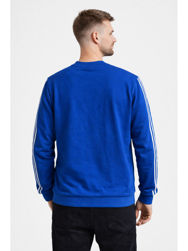 Свитшот мужской синего цвета с принтом 7720 210642C