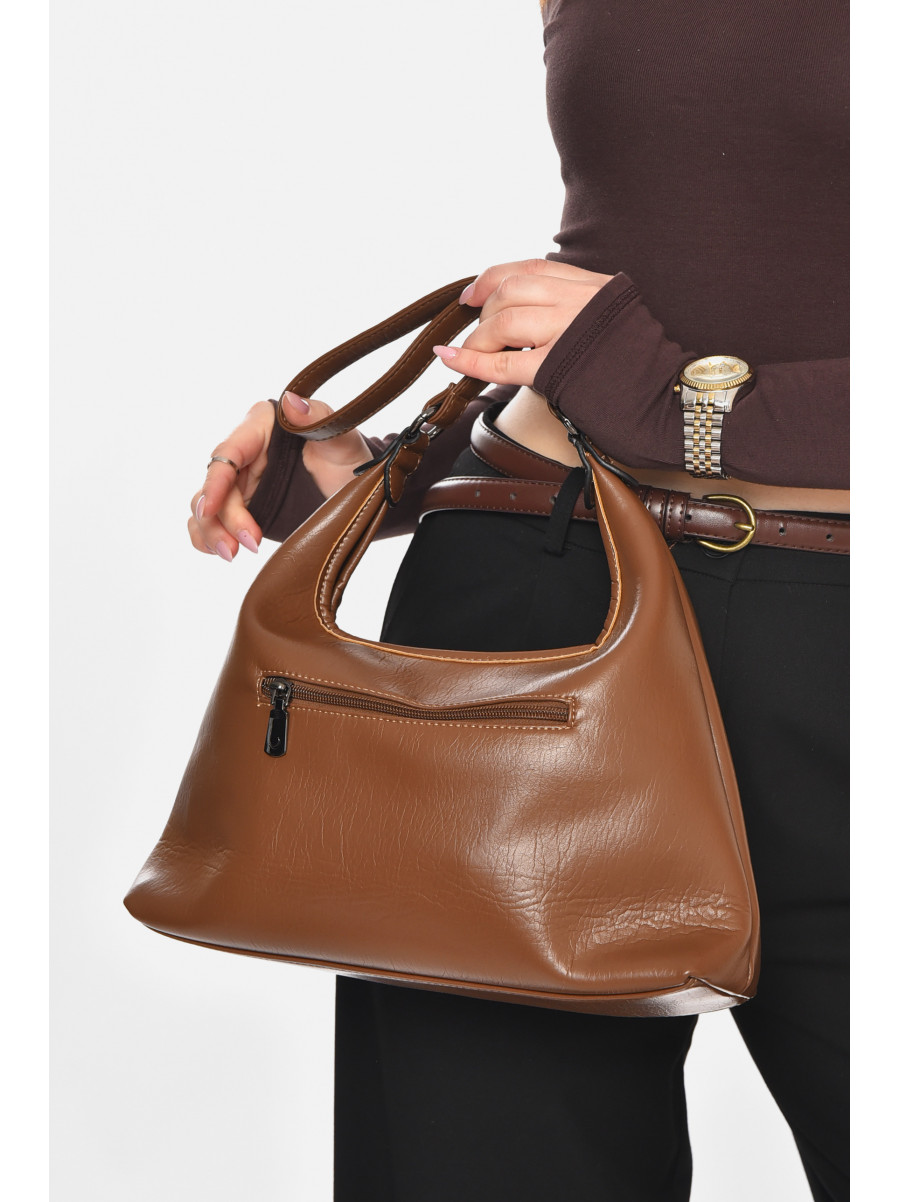 Сумка женская из экокожи коричневого цвета МН-39960 210646C