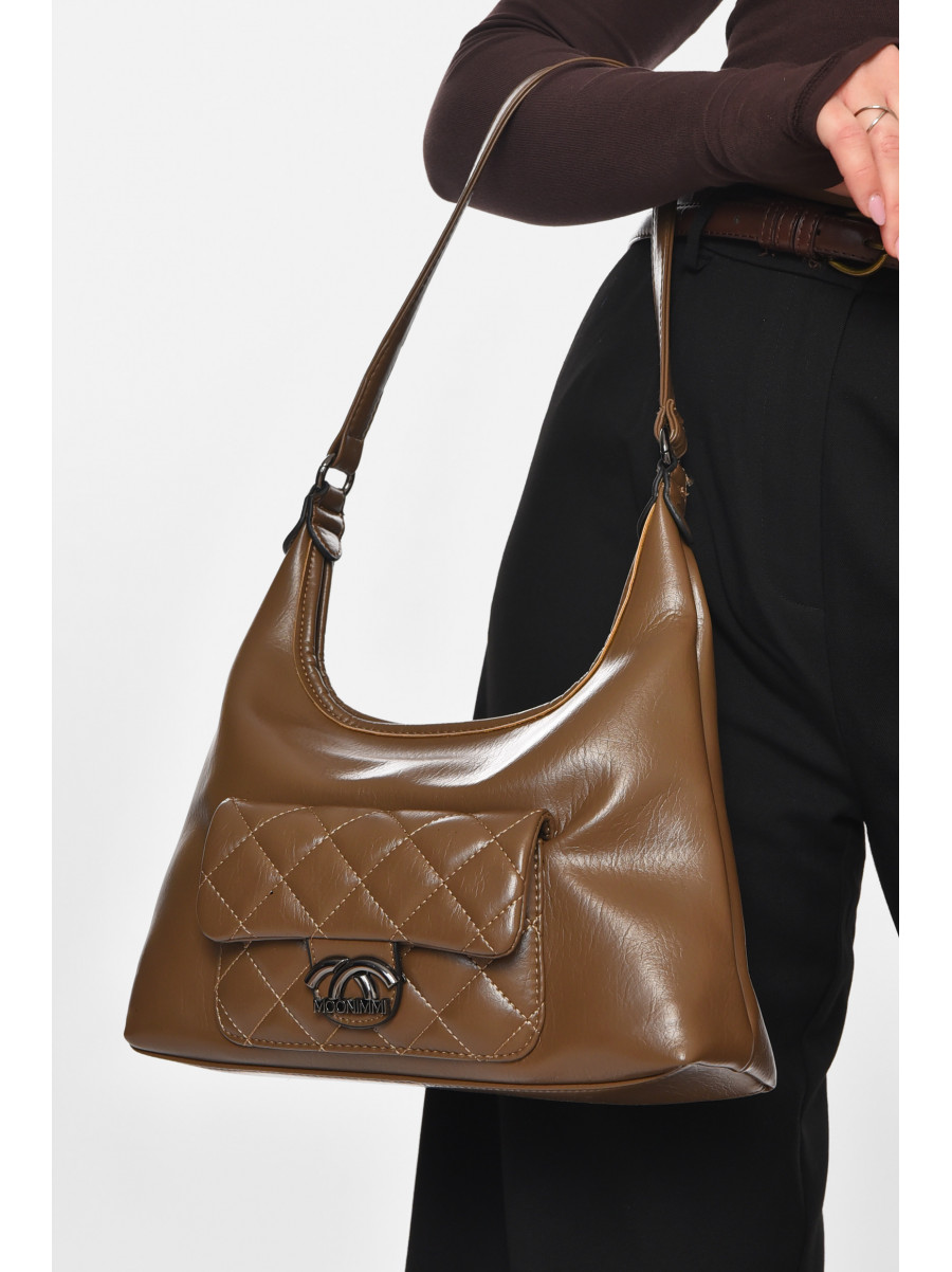 Сумка женская из экокожи цвета хаки МН-39960 210648C