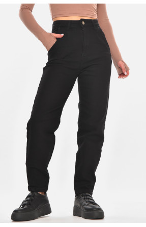 Джинсы женские однотонные черного цвета 00835 210669C Джинсы женские однотонные черного цвета 00835 210669C