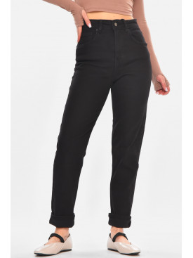 Джинсы женские однотонные черного цвета 00764 210670C Джинсы женские однотонные черного цвета 00764 210670C
