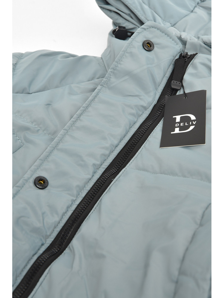 Куртка женская демисезонная мятного цвета Уценка 293 210687C