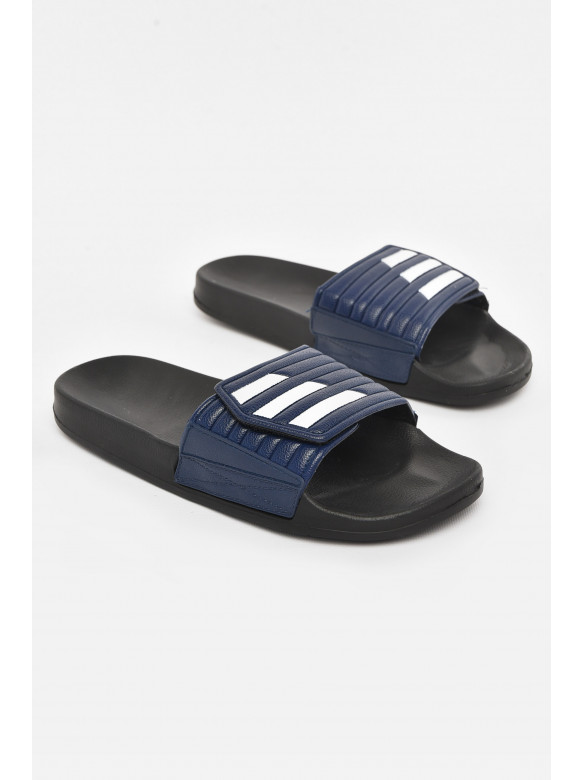 Шльопанці чоловічі синього кольору м210 210700C