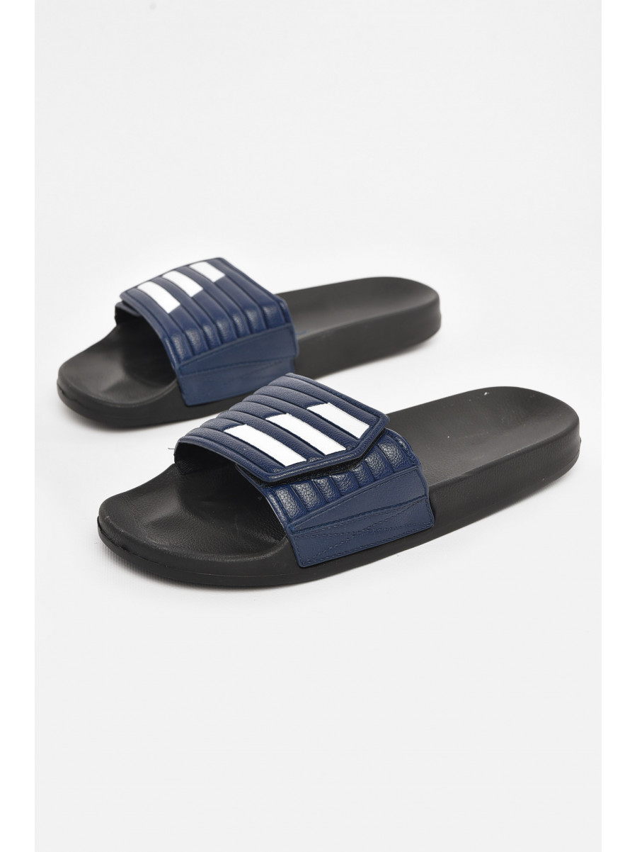 Шльопанці чоловічі синього кольору м210 210700C
