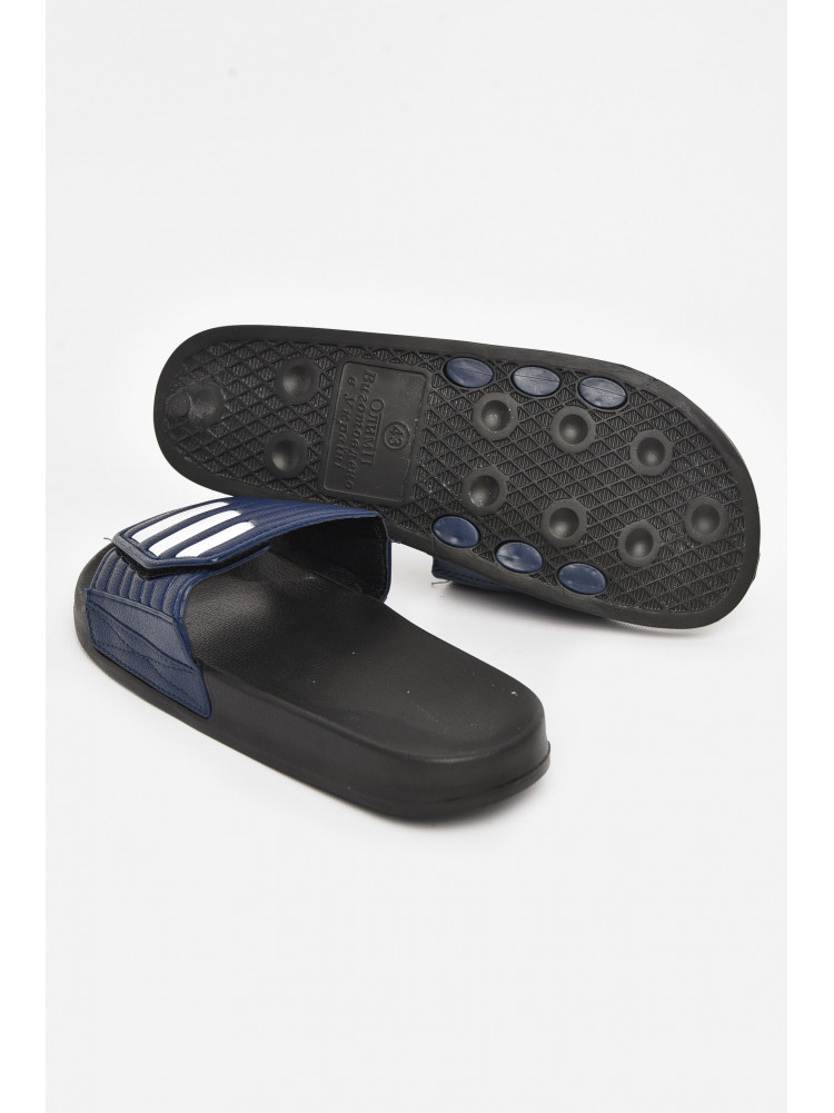 Шльопанці чоловічі синього кольору м210 210700C