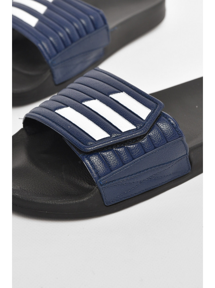 Шльопанці чоловічі синього кольору м210 210700C