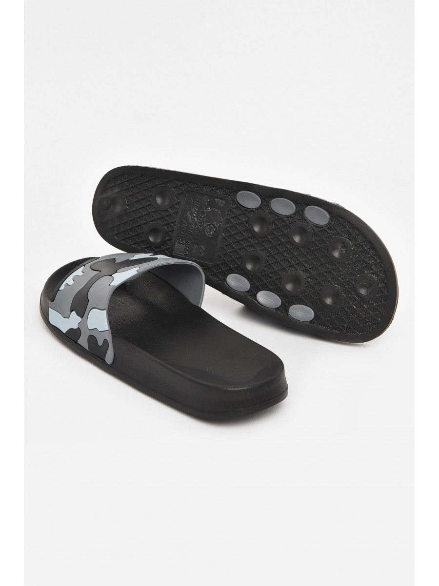 Шльопанці чоловічі сірого кольору м208 210701C