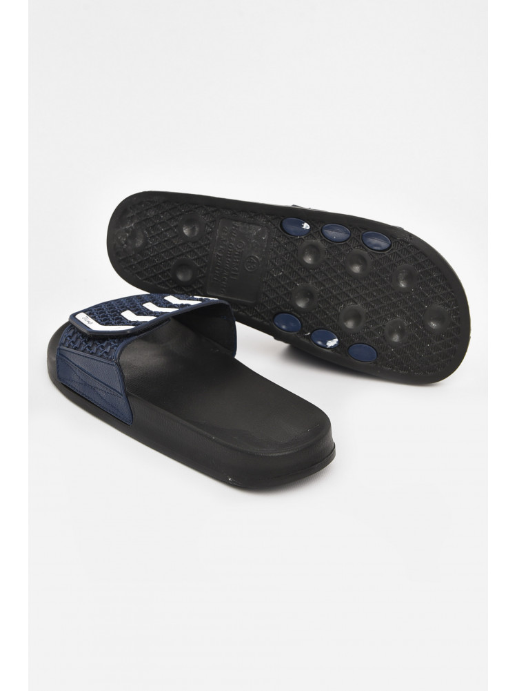 Шльопанці чоловічі синього кольору 211 210703C
