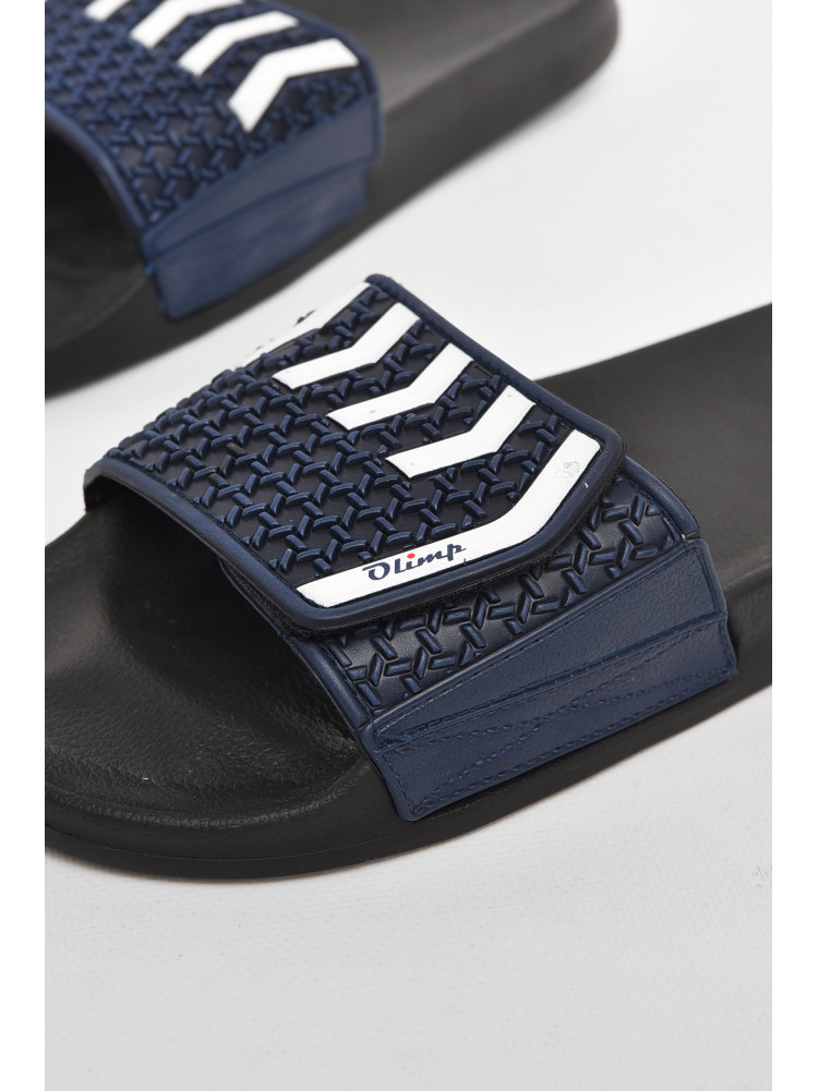 Шльопанці чоловічі синього кольору 211 210703C