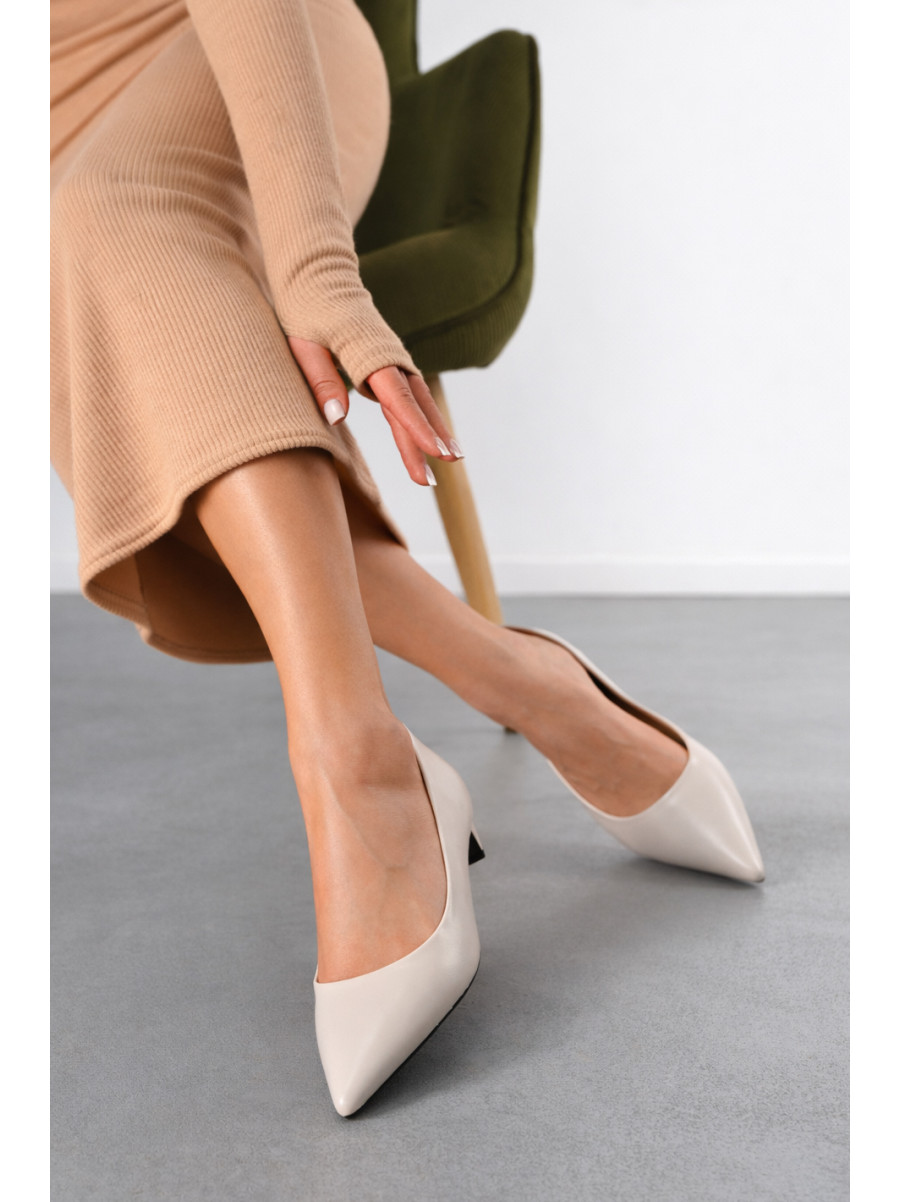 Туфли женские серого цвета L 1987-9 210811C