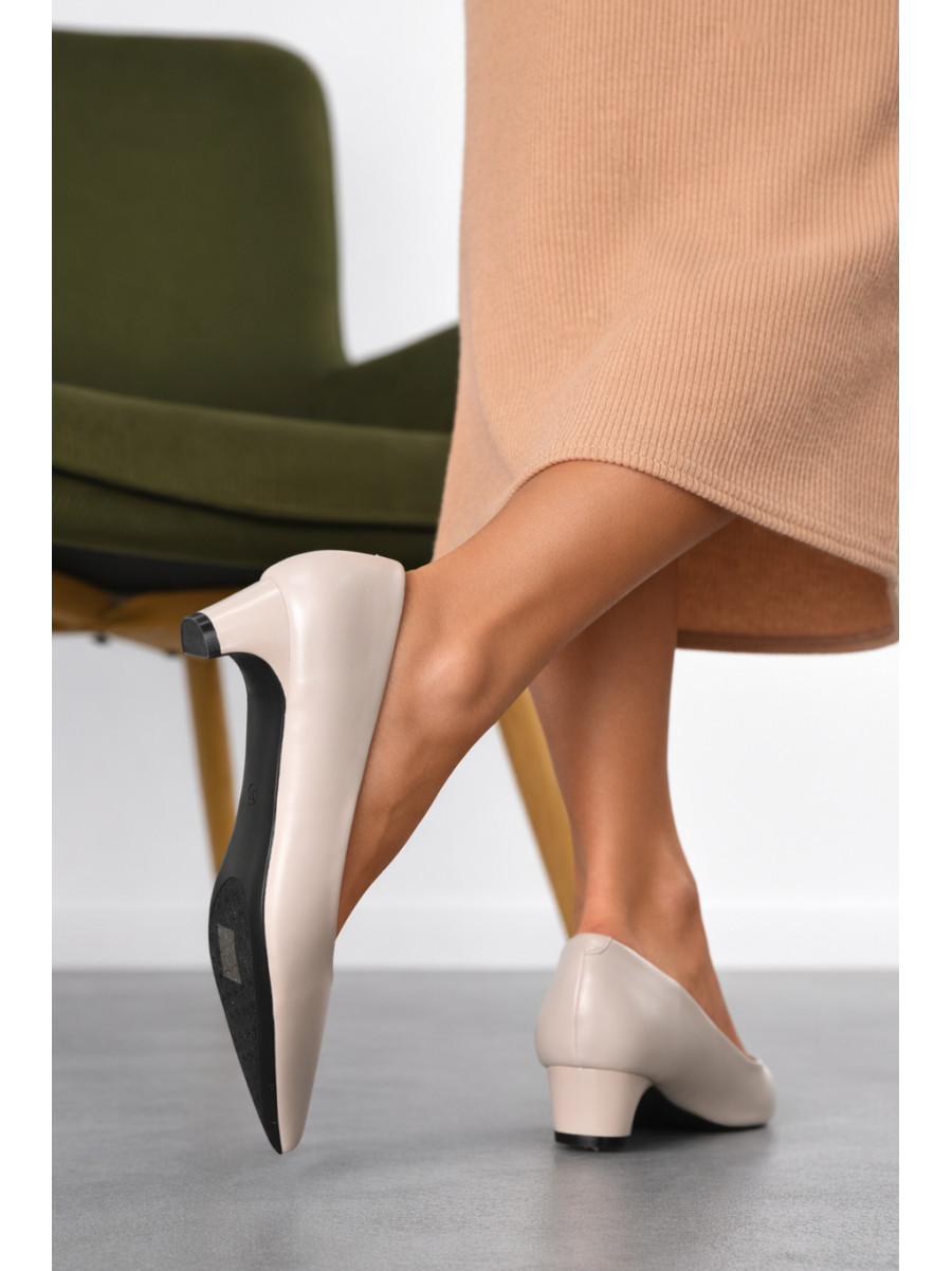 Туфли женские серого цвета L 1987-9 210811C