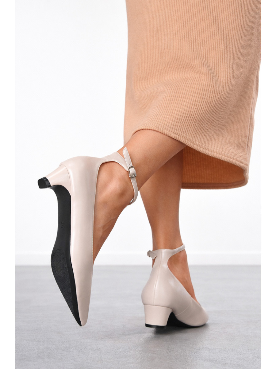 Туфли женские серого цвета L 1987-5 210813C