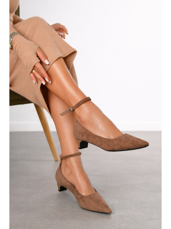 Туфли женские коричневого цвета L 1987-2 210816C