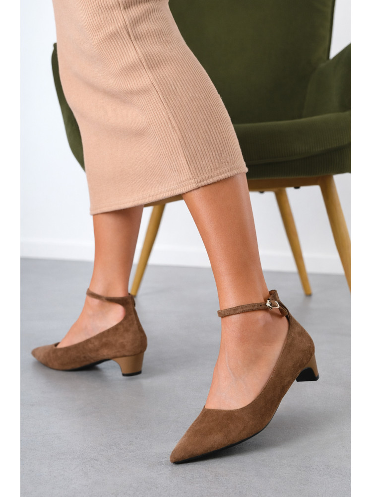 Туфли женские коричневого цвета L 1987-2 210816C