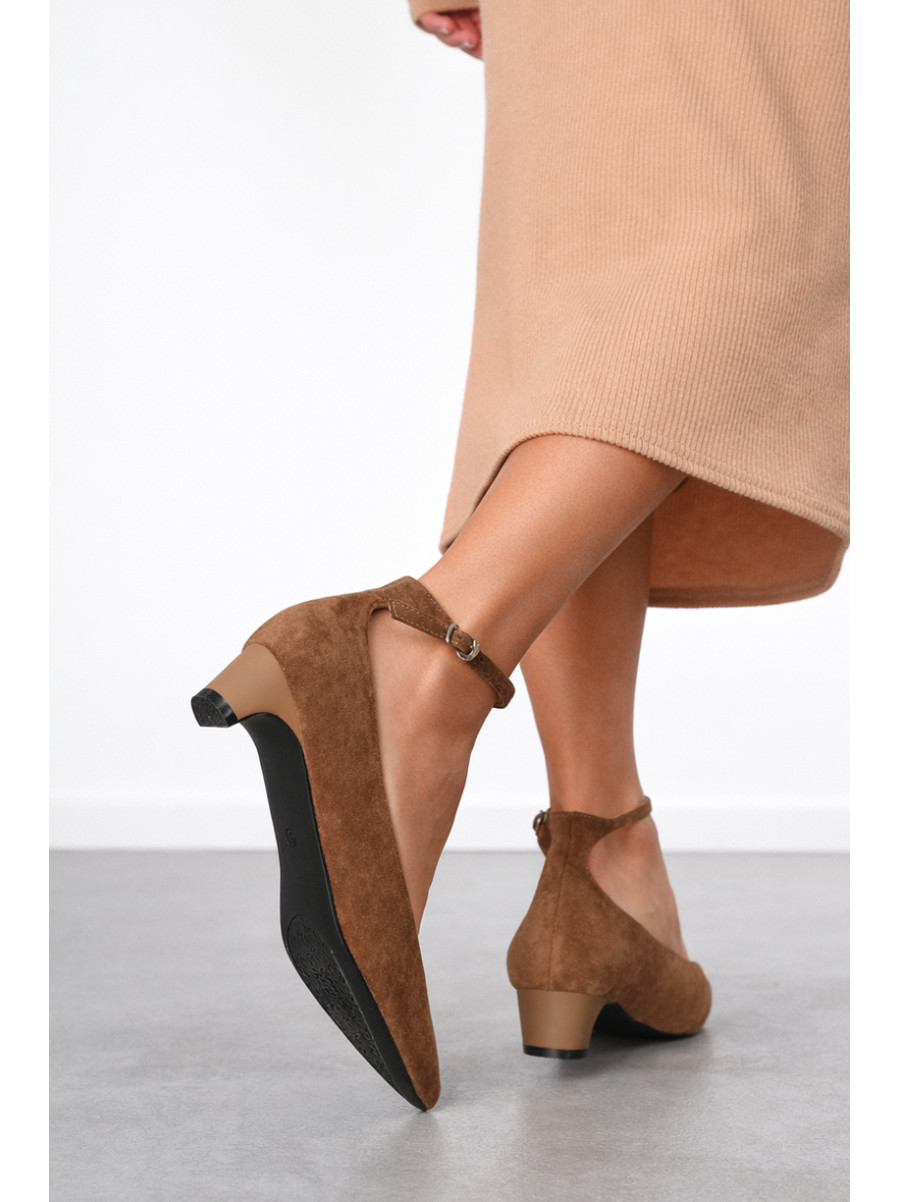 Туфли женские коричневого цвета L 1987-2 210816C