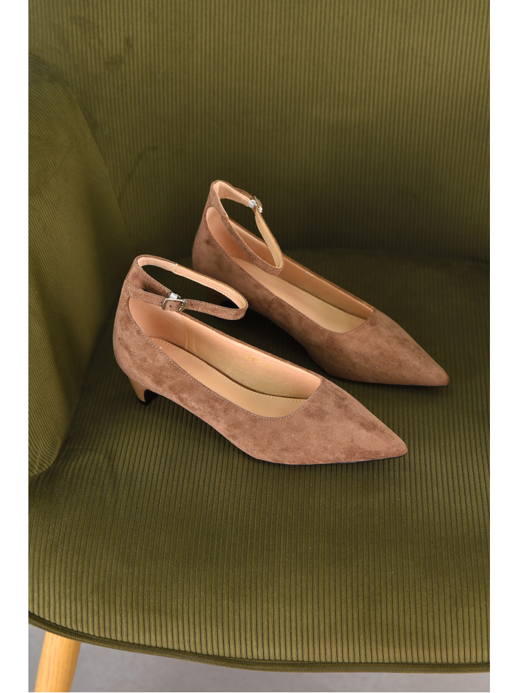 Туфли женские коричневого цвета L 1987-2 210816C