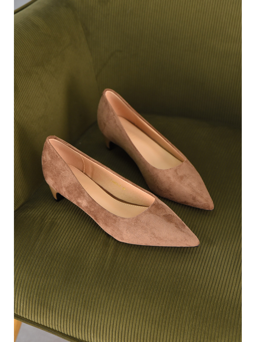 Туфли женские коричневого цвета L 1987-7 210818C