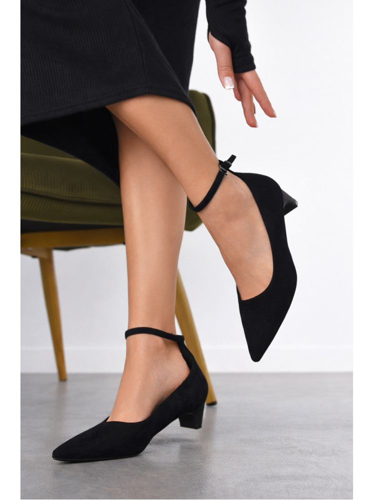 Туфли женские черного цвета L 1987-1 210819C