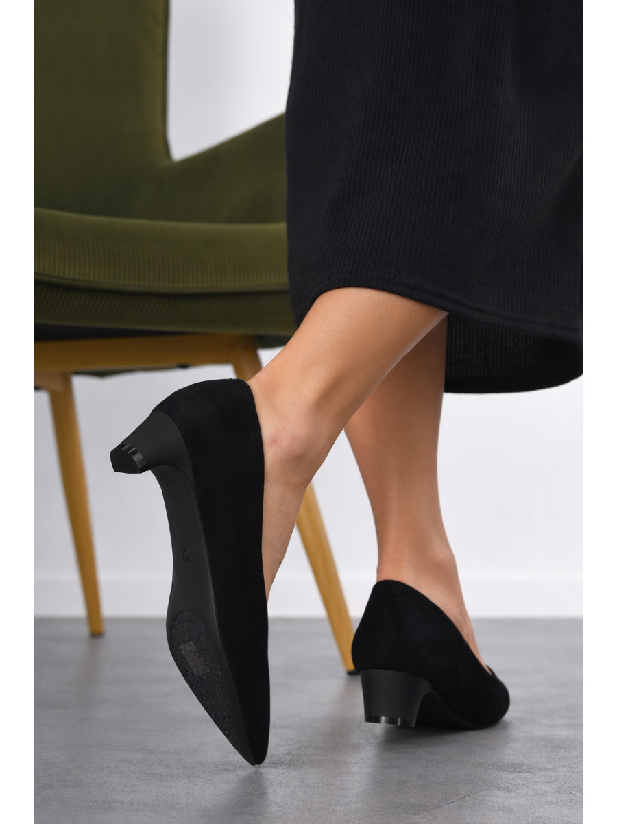 Туфли женские черного цвета L 1987-6 210827C