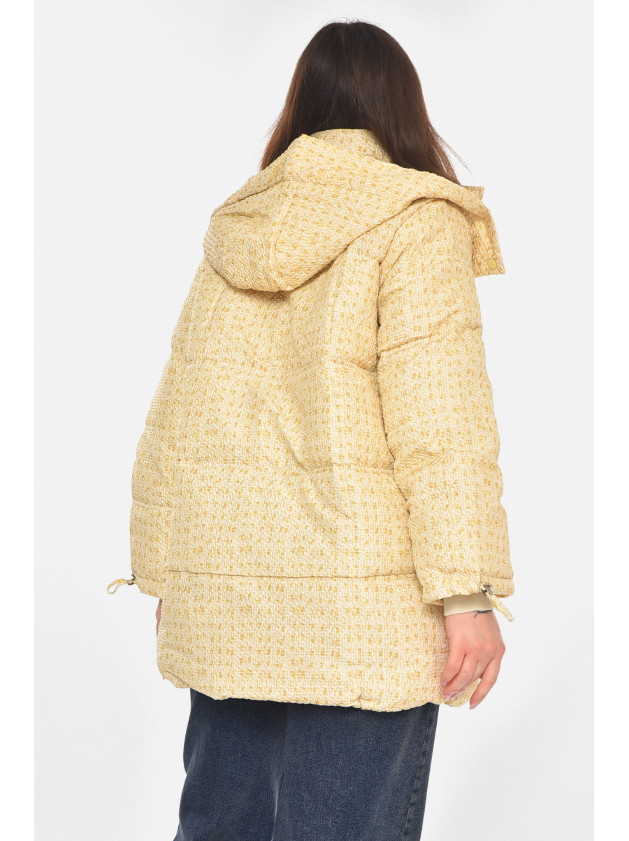 Куртка женская демисезонная бежевого цвета 8802 210834C