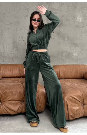 Спортивный костюм женский цвета хаки 1053 210858C Спортивный костюм женский цвета хаки 1053 210858C