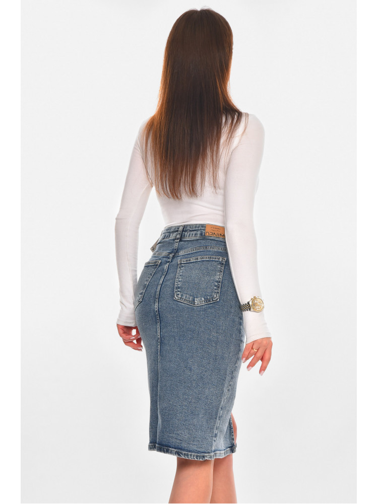 Юбка женская джинсовая синего цвета 20571 210863C