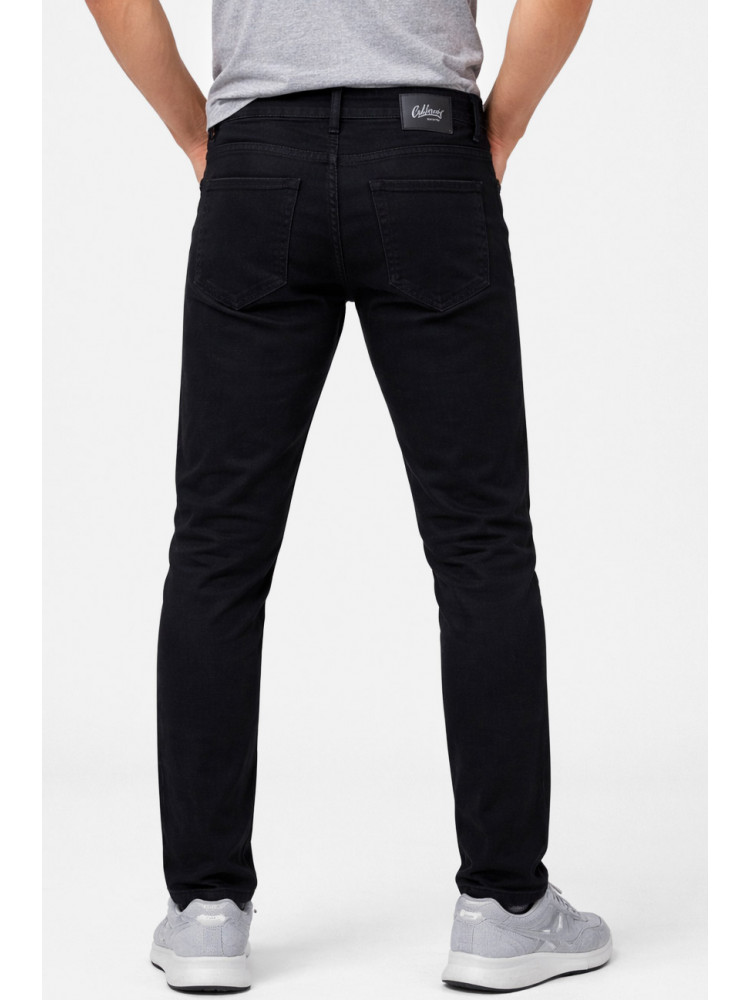 Джинсы мужские однотонные черного цвета SL8347 210870C