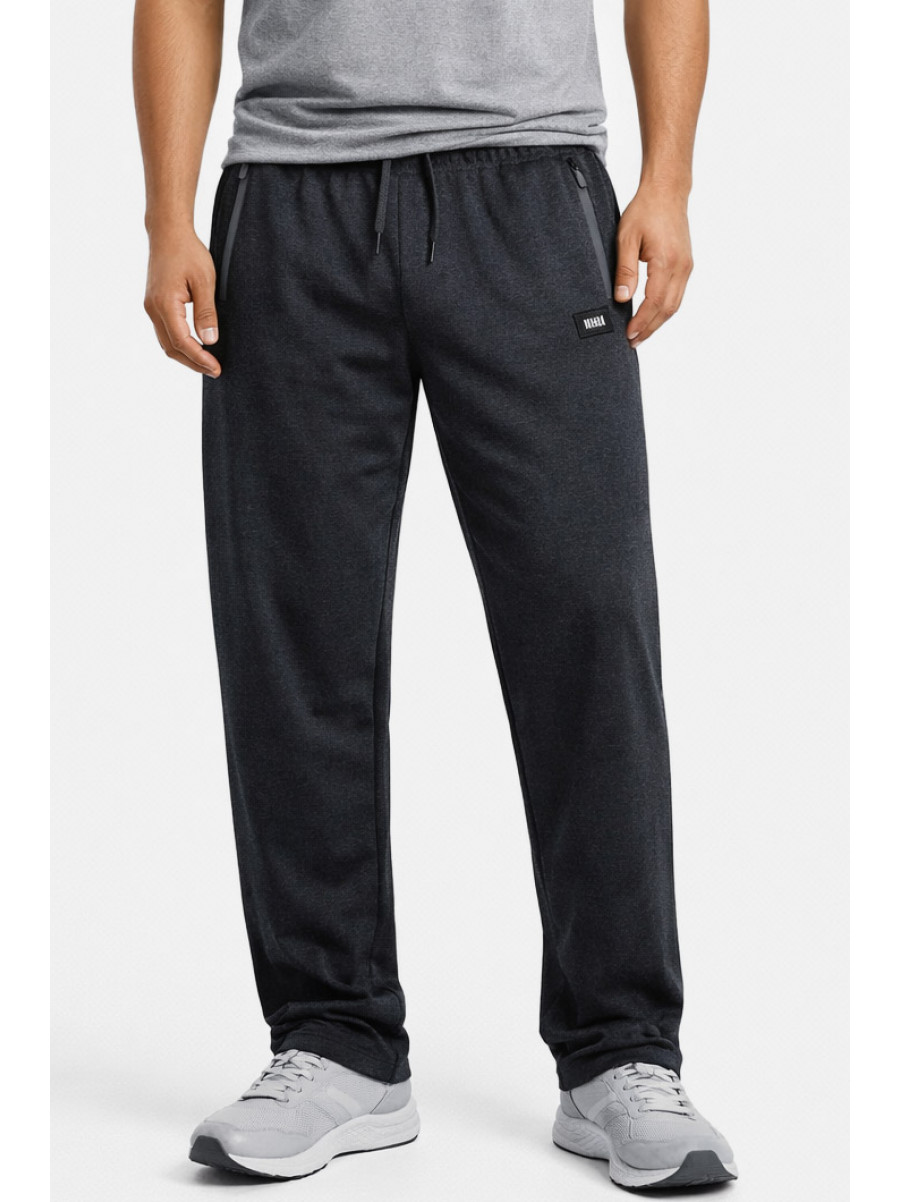 Спортивные штаны мужские полубатальные тёмно-серого цвета А2095-4 210886C