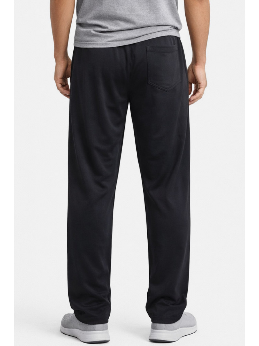 Спортивные штаны мужские полубатальные черного цвета А2095-4 210887C