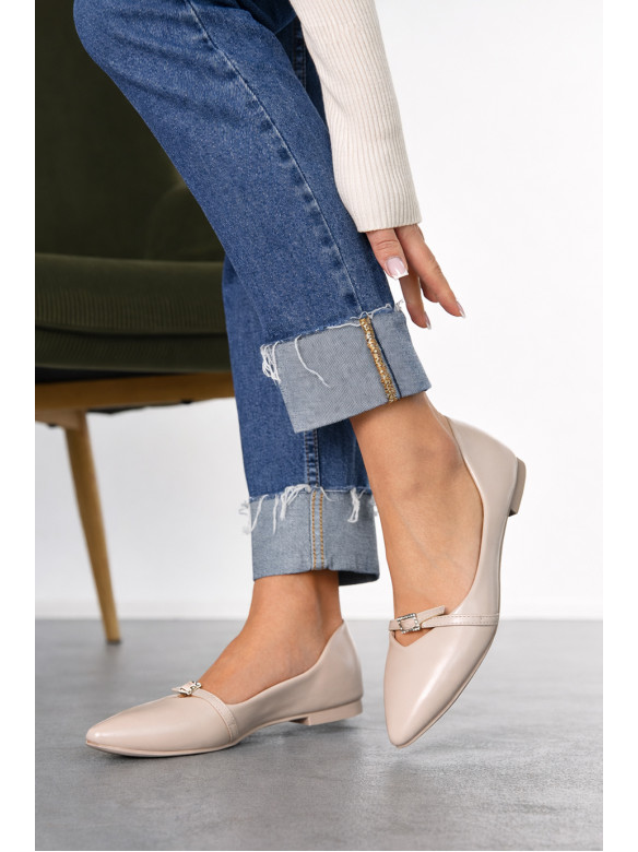 Балетки женские серого цвета W1311-10 210888C