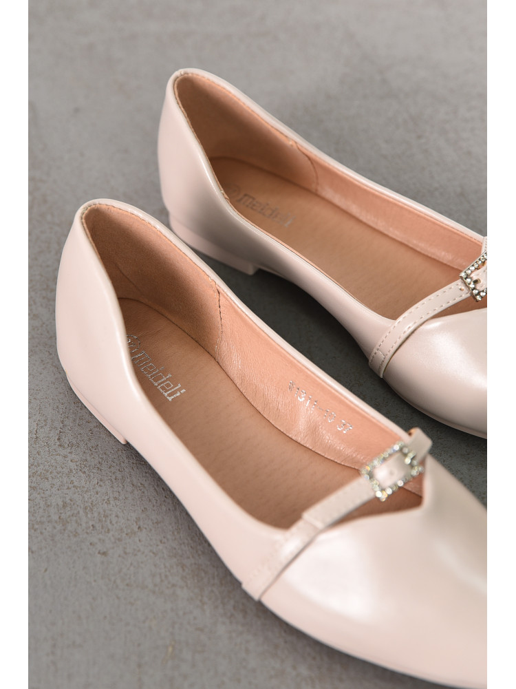 Балетки женские серого цвета W1311-10 210888C