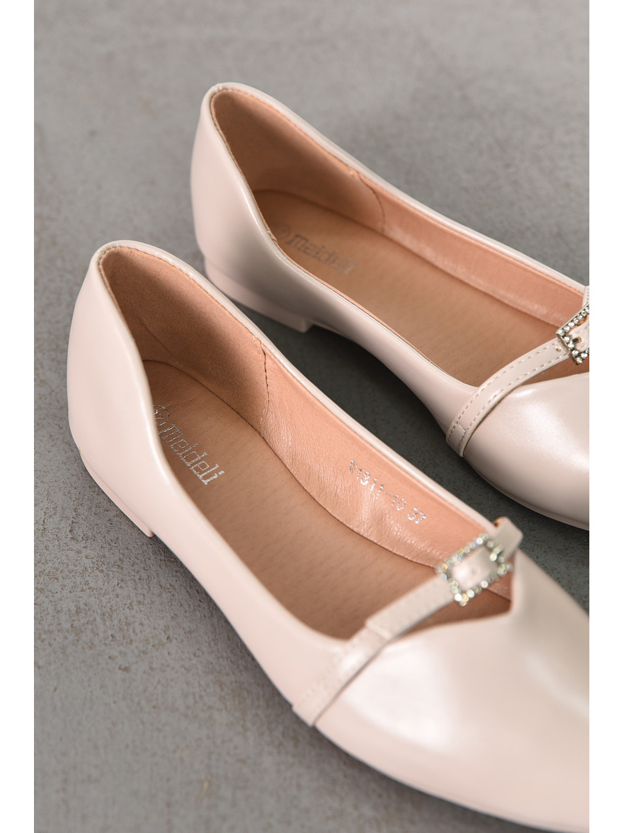 Балетки женские серого цвета W1311-10 210888C