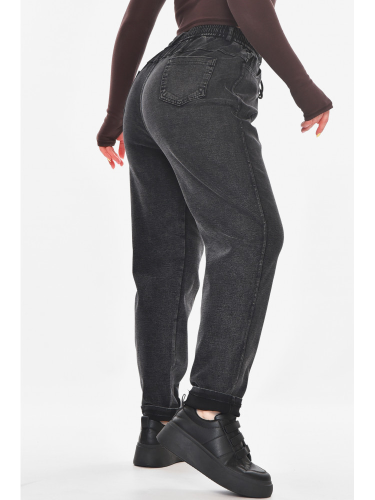 Джинсы женские однотонные черного цвета А4088-1 210889C