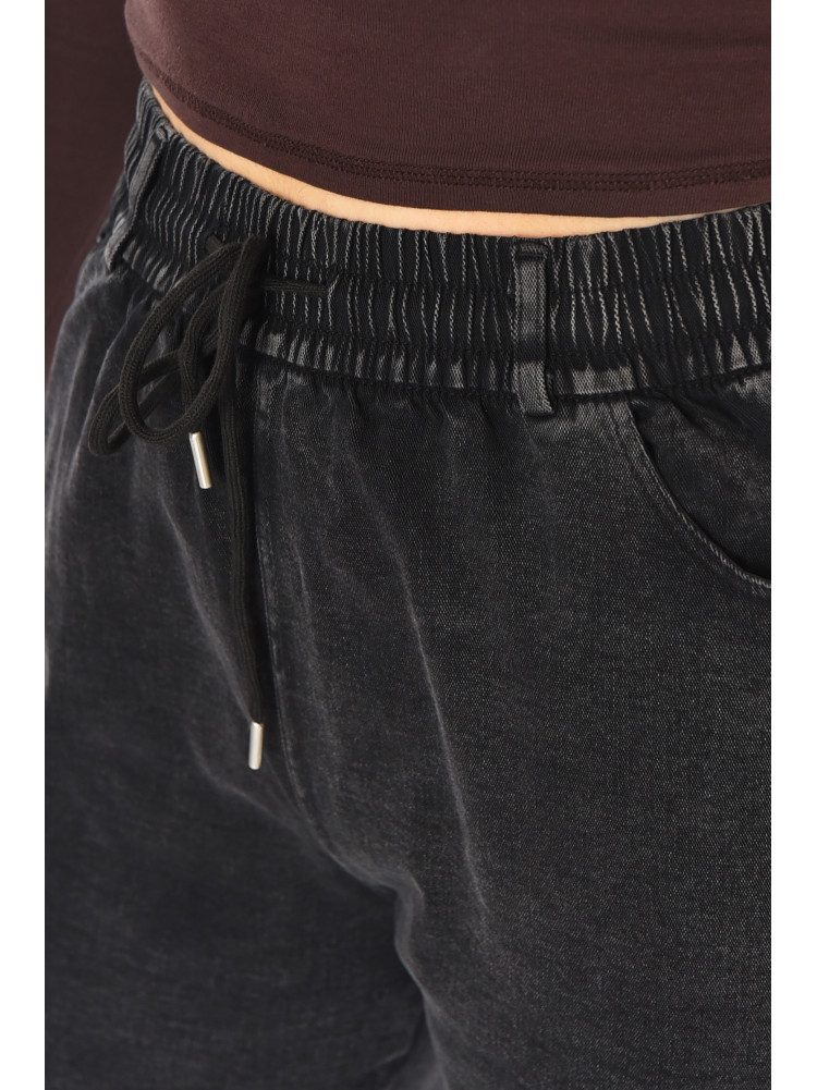 Джинсы женские однотонные черного цвета А4088-1 210889C