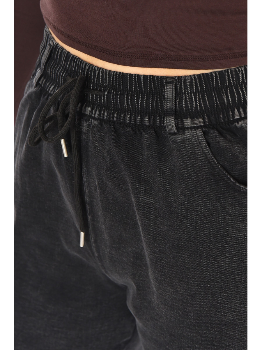 Джинсы женские однотонные черного цвета А4088-1 210889C