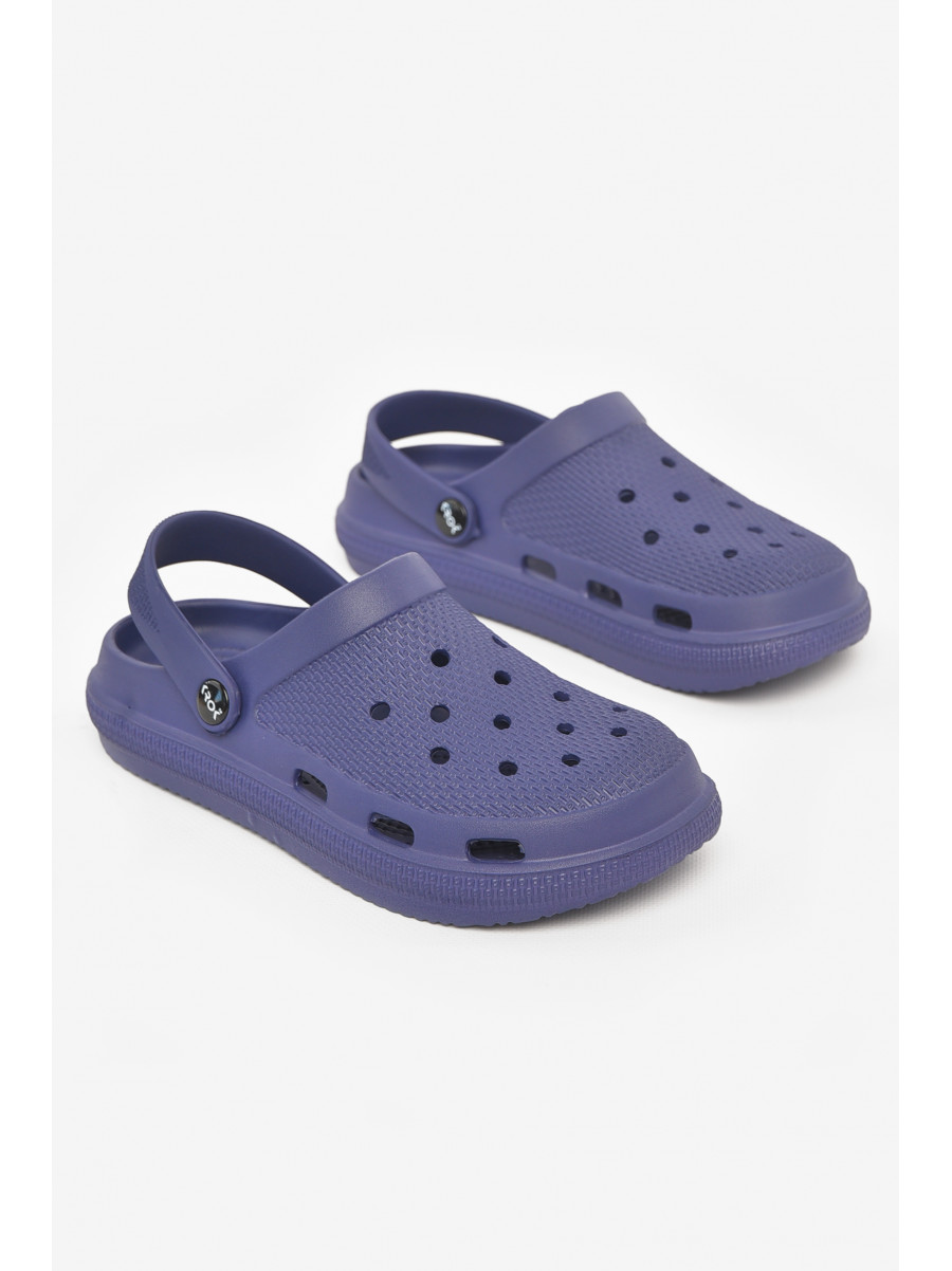 Крокси жіночі темно-синього  кольору С-98 210892C