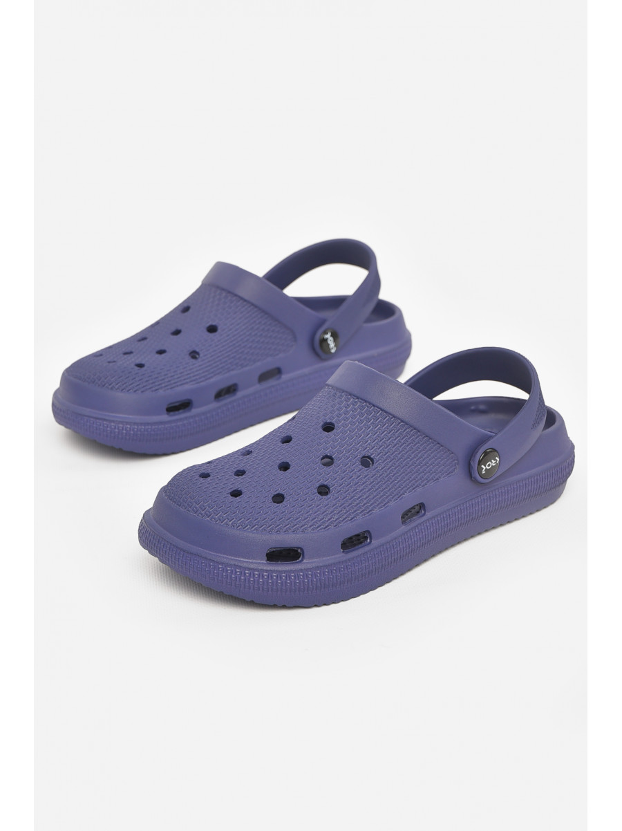 Крокси жіночі темно-синього  кольору С-98 210892C