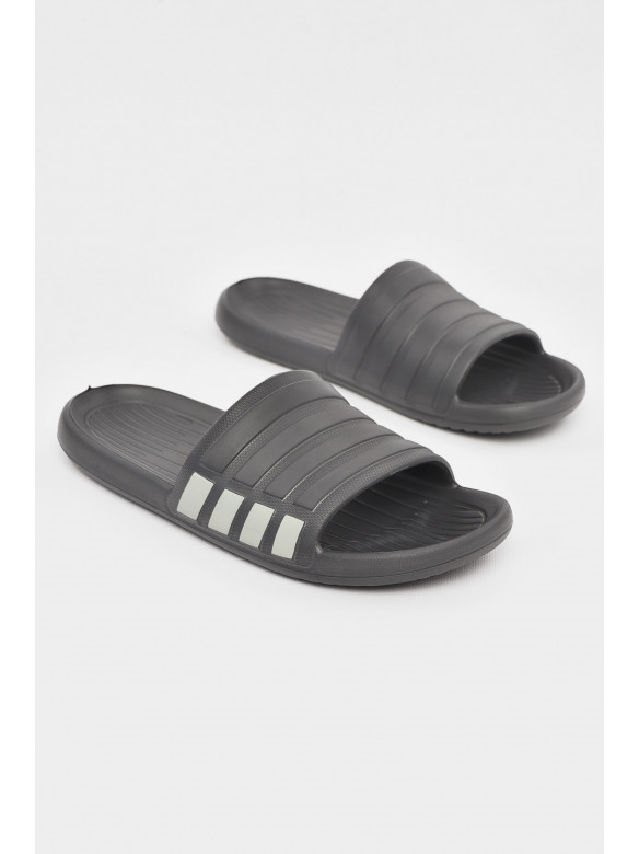 Шлепанцы мужские пена темно-серого цвета L-140 210894C